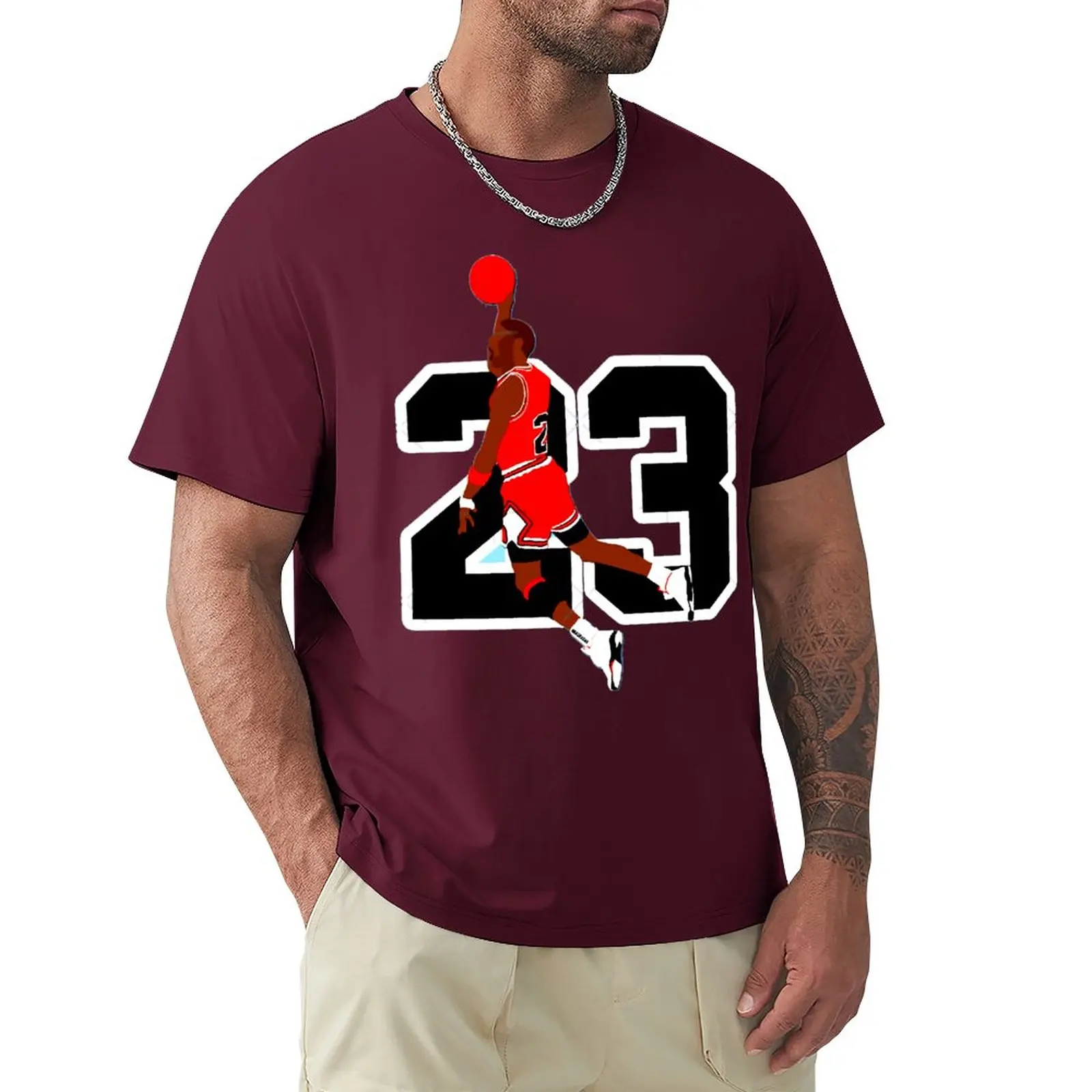 Basketball Star Michael Jordan 23 Graphic T-Shirt - Image 16