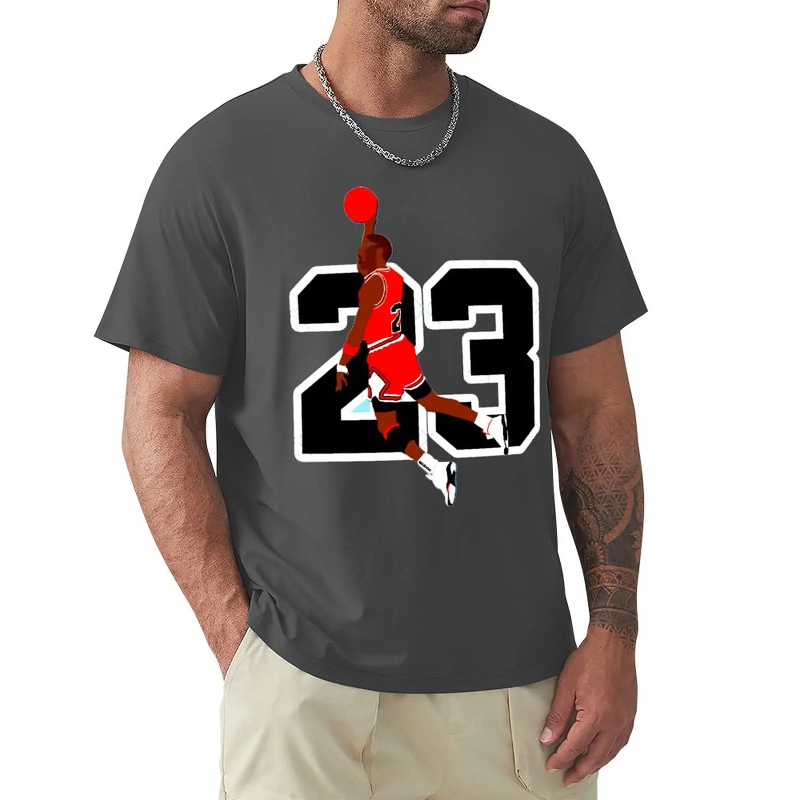 Basketball Star Michael Jordan 23 Graphic T-Shirt - Image 18