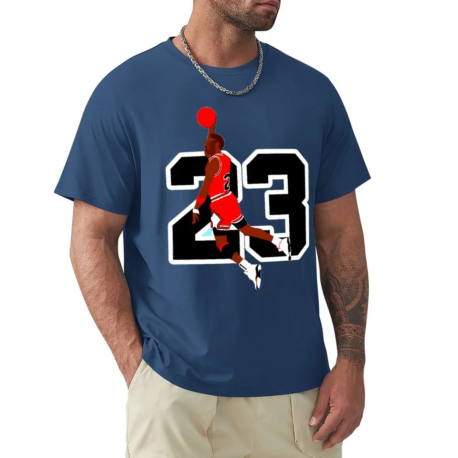Basketball Star Michael Jordan 23 Graphic T-Shirt - Image 19