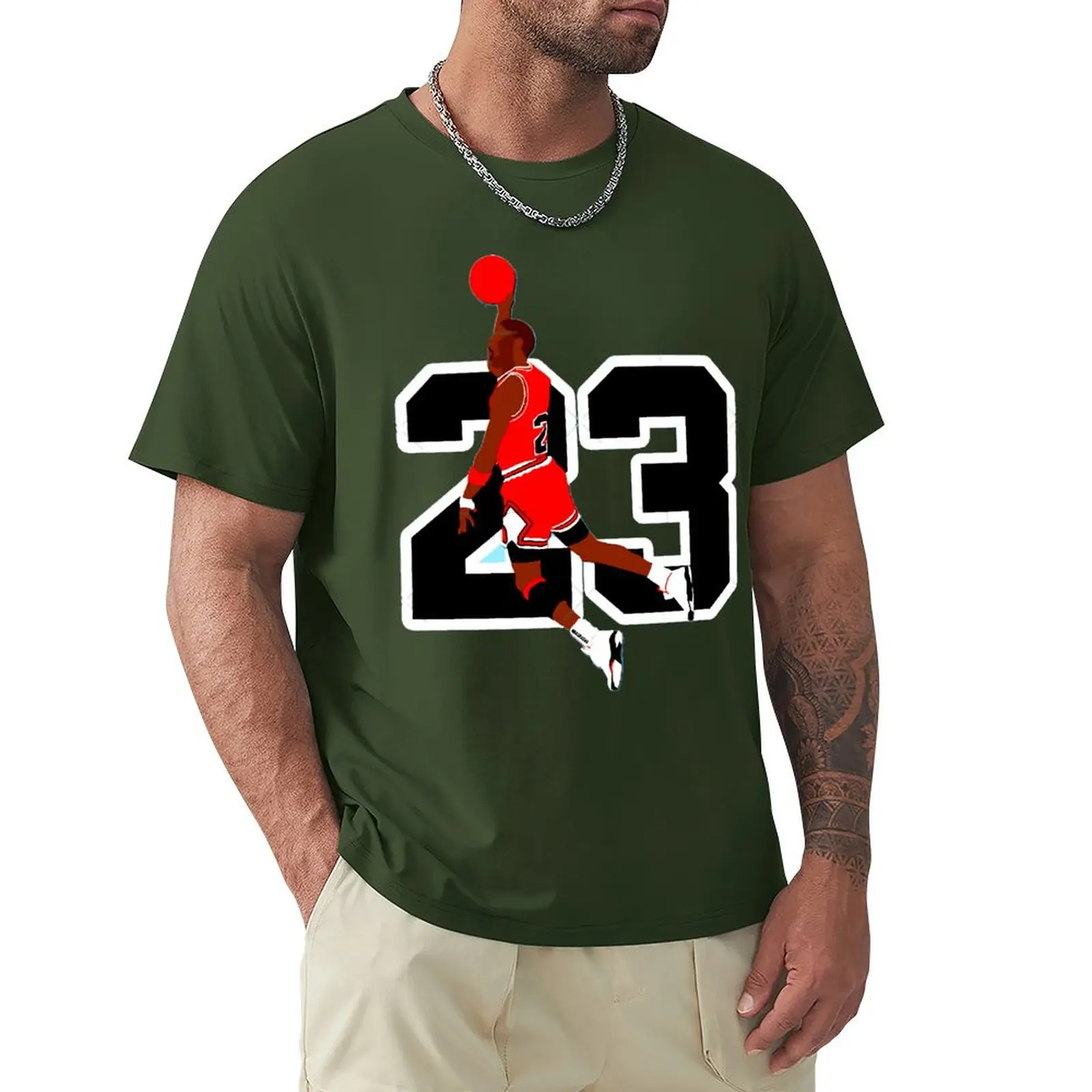 Basketball Star Michael Jordan 23 Graphic T-Shirt - Image 20