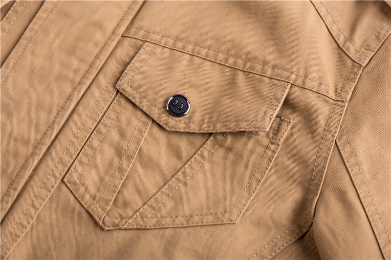 Topflight Military Style Bomber Jacket - Image 21