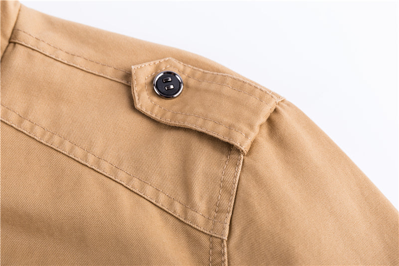 Topflight Military Style Bomber Jacket - Image 5