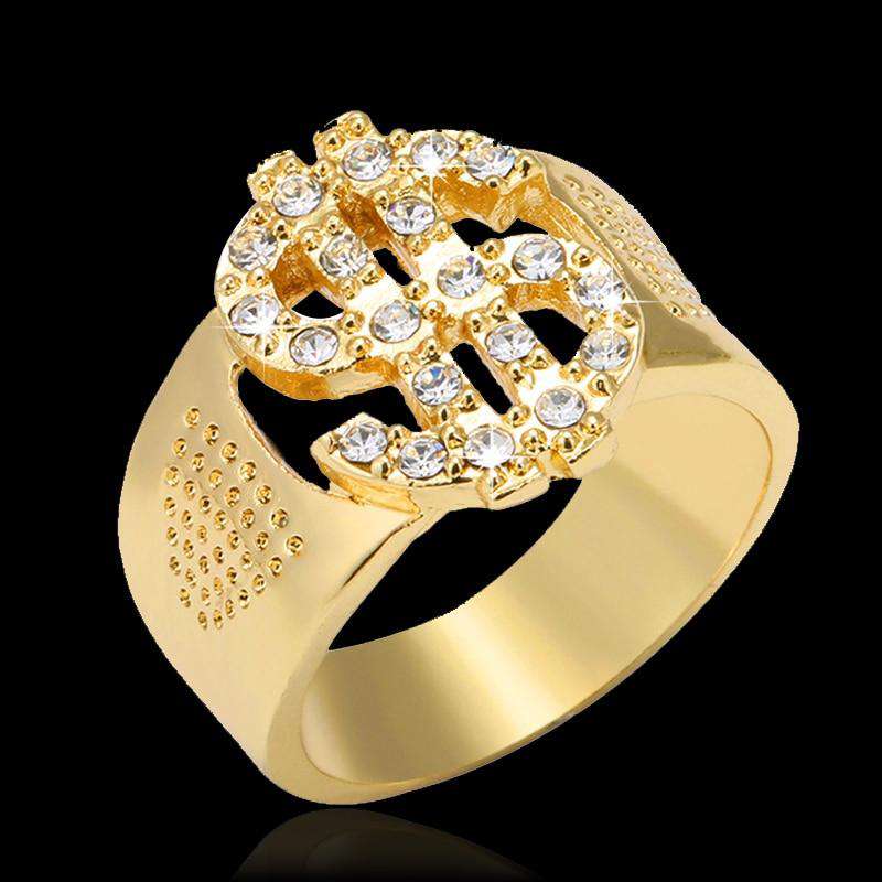 Tricked Out Gold $$$ Ring - Image 6