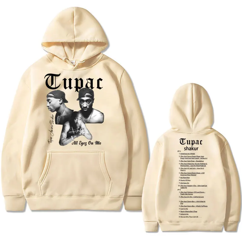 Tupac All Eyez On Me Graphic Hoodie - Image 4