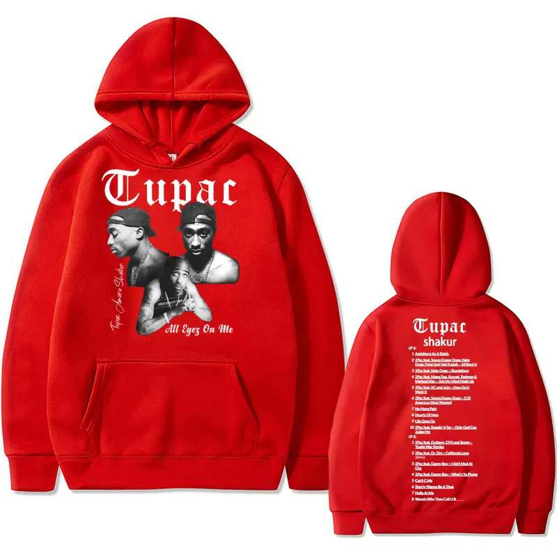 Tupac All Eyez On Me Graphic Hoodie - Image 5