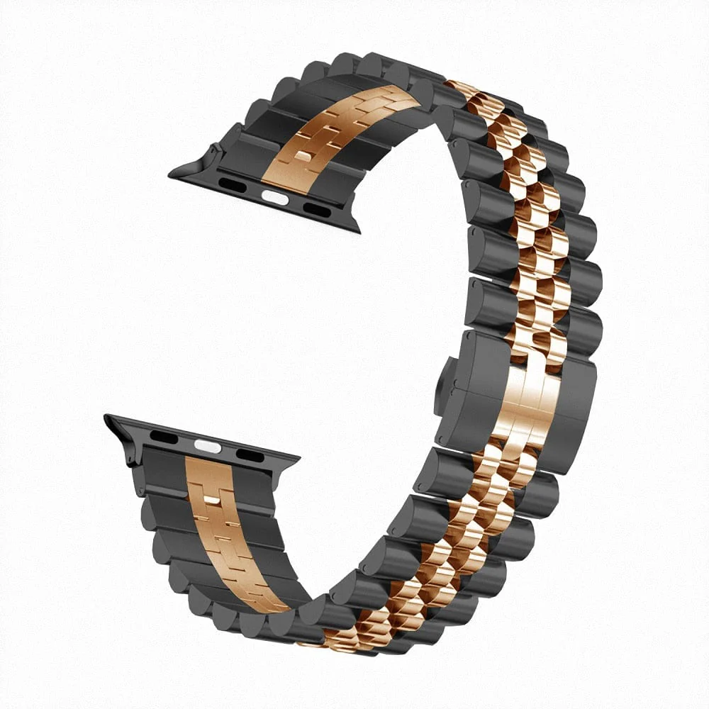 Compatible with Apple Watch - Two-tone Classic Watch Band - Image 10