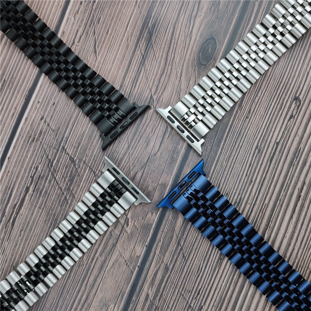 Compatible with Apple Watch - Two-tone Classic Watch Band - Image 13