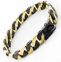 Two-Tone Cuban Link Dog Collar - Image 9