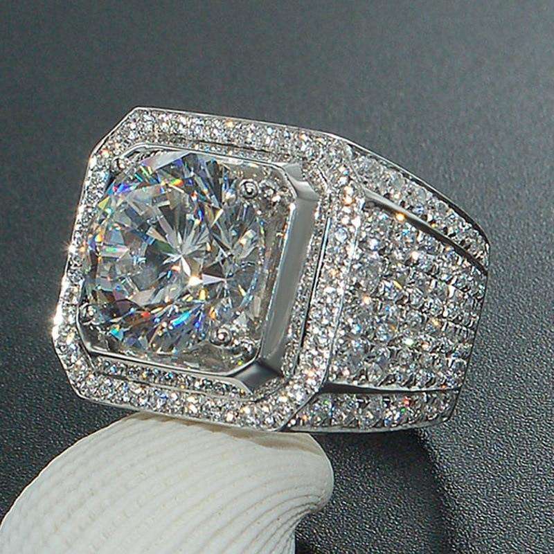 Ultra Bling Silver Ring - Image 5