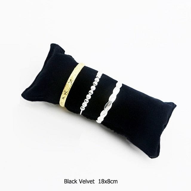 Velvet Bangle & Watch Pillow Cushion - Image 3