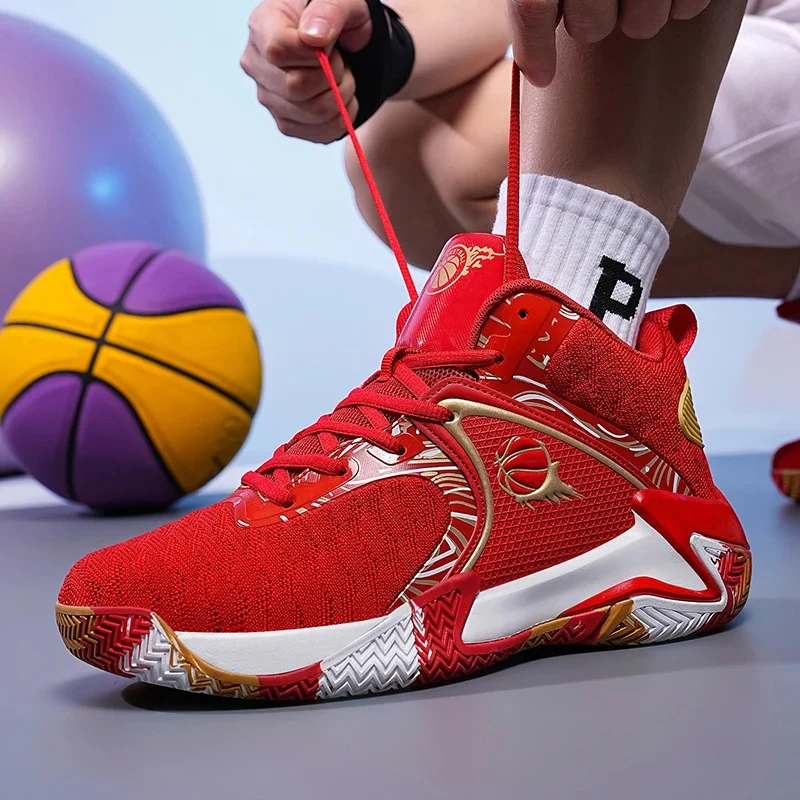 Vibrant VVS Best Outdoor Basketball Shoes â Bold Design, Traction & Cushion Comfort - Image 3