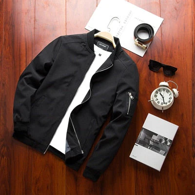 Visserie Casual Bomber Jacket - Image 2