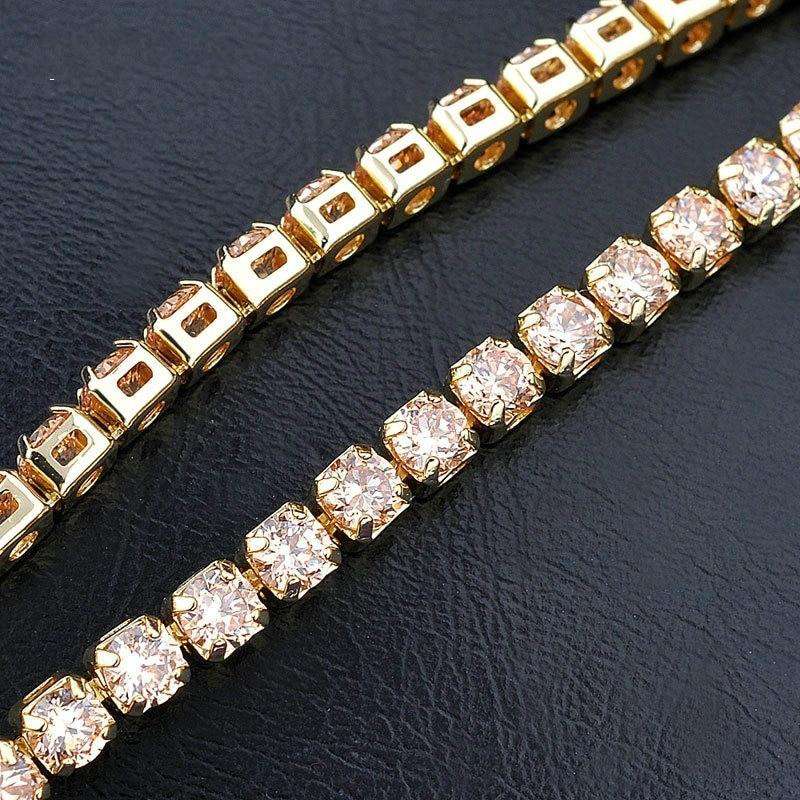 VVS 14k Gold Plated Tennis Bracelet - Image 6