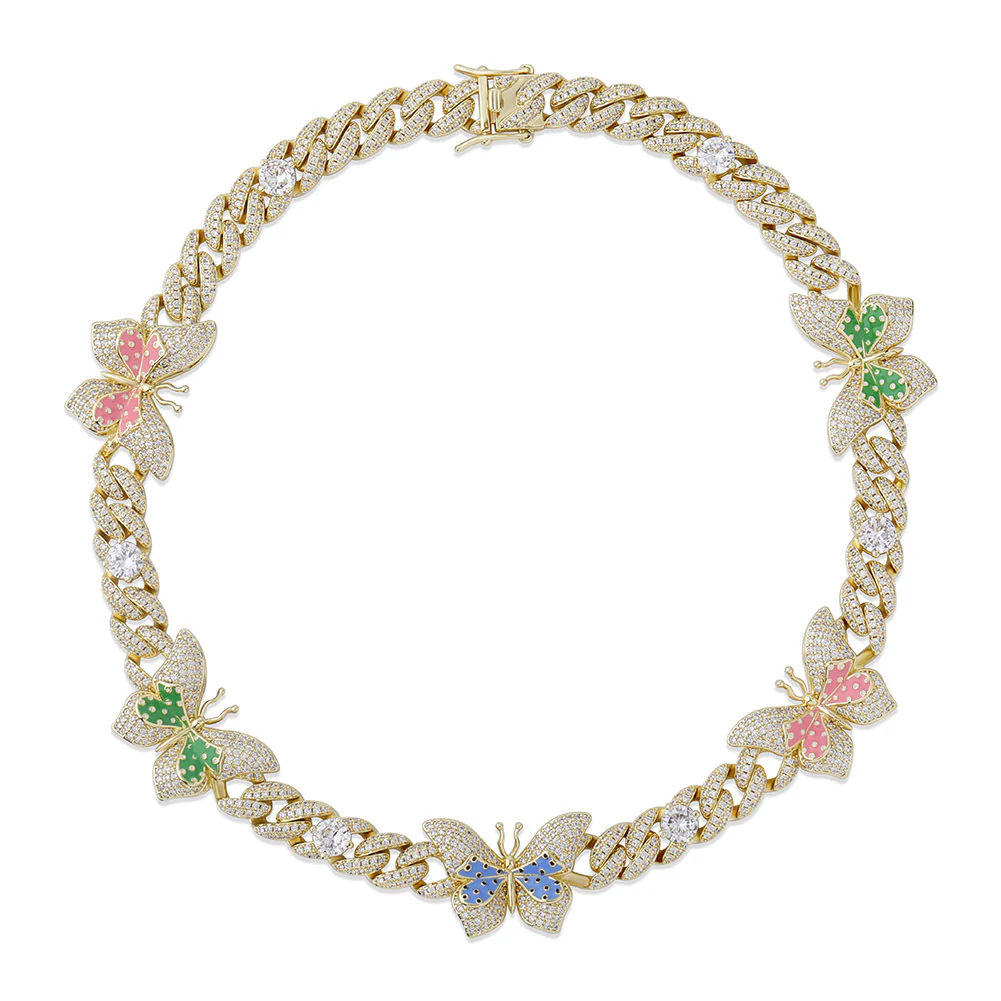 VVS 2.0 Butterfly Cuban Choker - Image 7