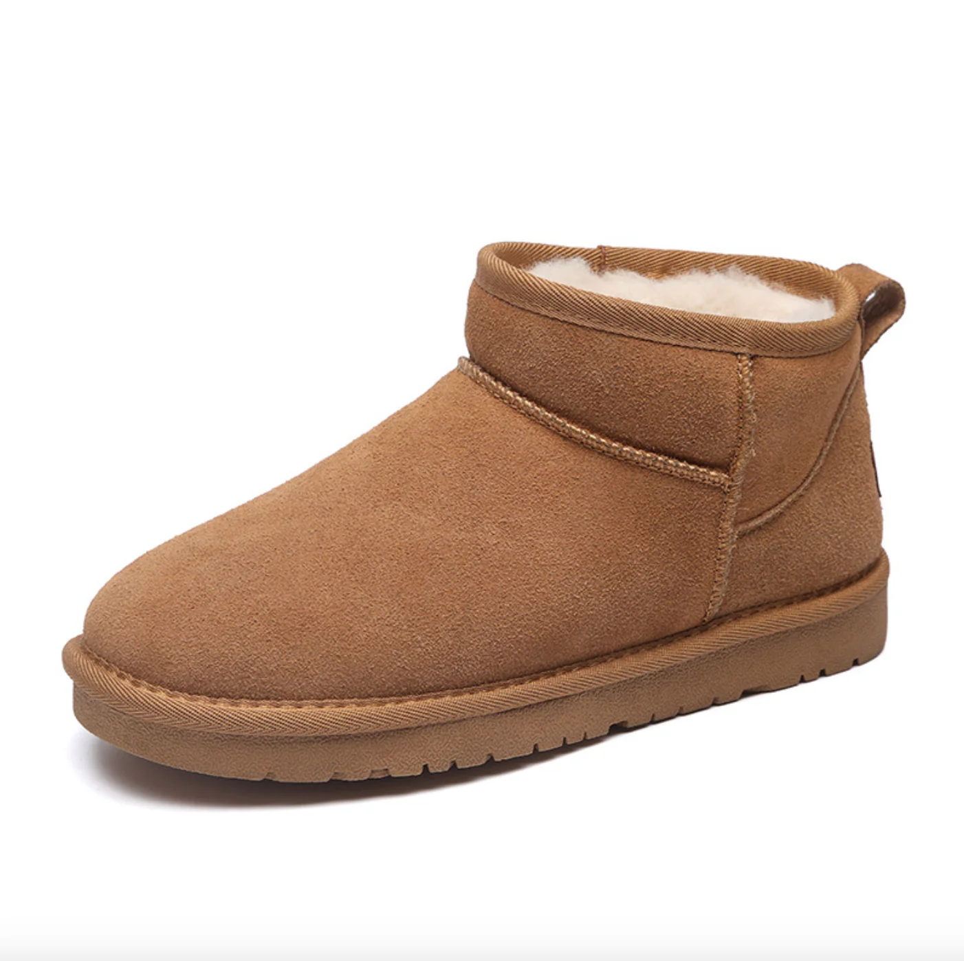 VVS Classic Winter Boots – Genuine Suede Leather, Wool Lined Snow Boots - Image 3