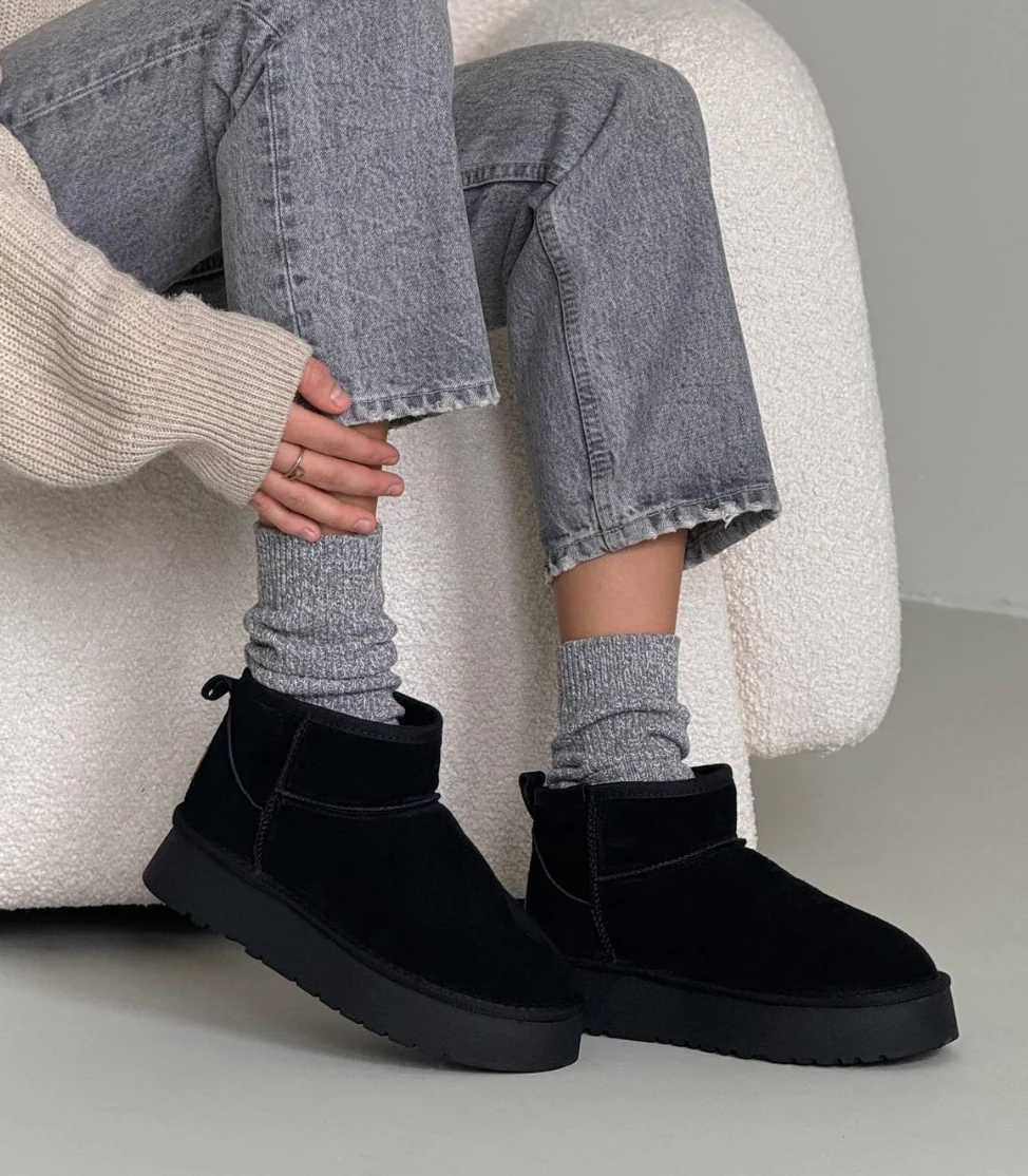 VVS Classic Winter Boots – Genuine Suede Leather, Wool Lined Snow Boots - Image 9