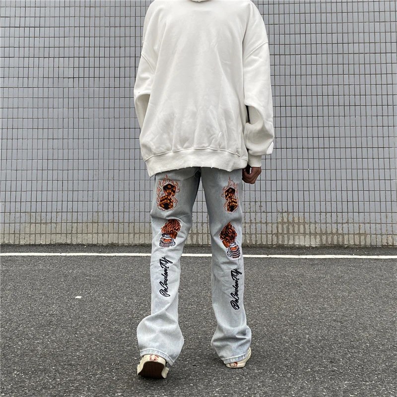 VVS Embroidered Jeans - Image 4