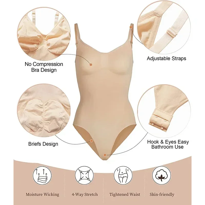 VVS Full Tummy Control Bodysuit - Image 10