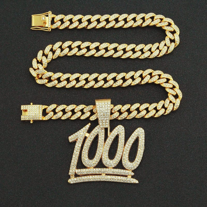 VVS Jewelry 1000 Iced Out Cuban Pendant Chain - Image 15