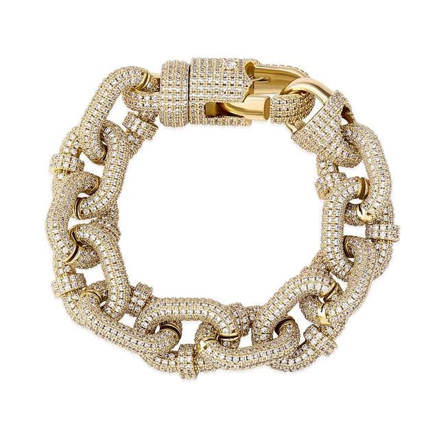 VVS Jewelry 17mm Thicc AF Micropave Miami Cuban Bracelet