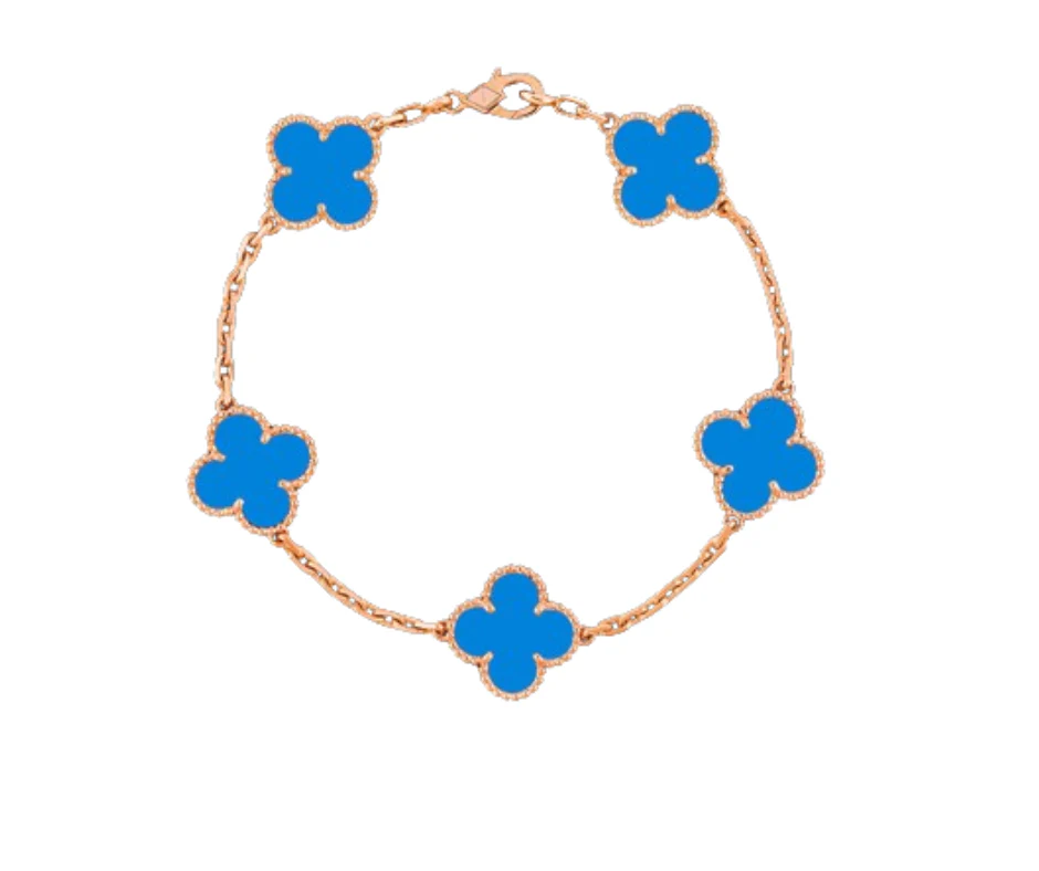 Clover Motif Alhambra Bracelet - 18k Gold - Image 8