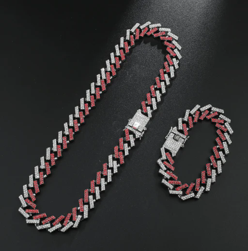 VVS Jewelry 2Tone Cuban Chain + FREE Bracelet Bundle - Image 12