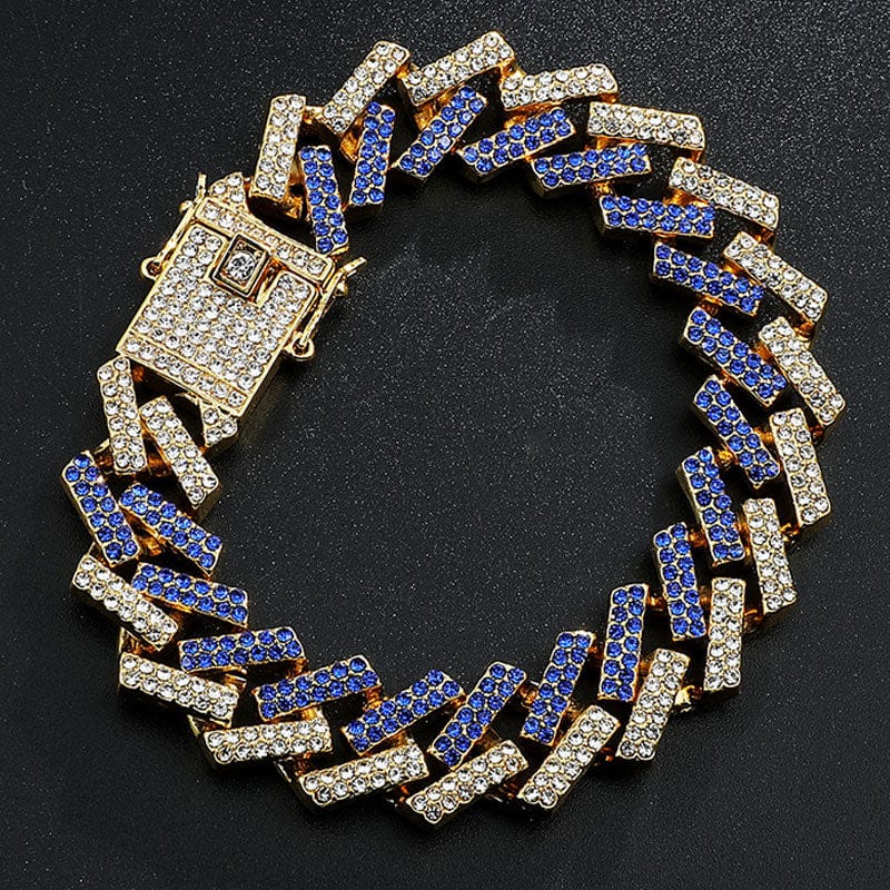 VVS Jewelry 2Tone Cuban Chain + FREE Bracelet Bundle - Image 4