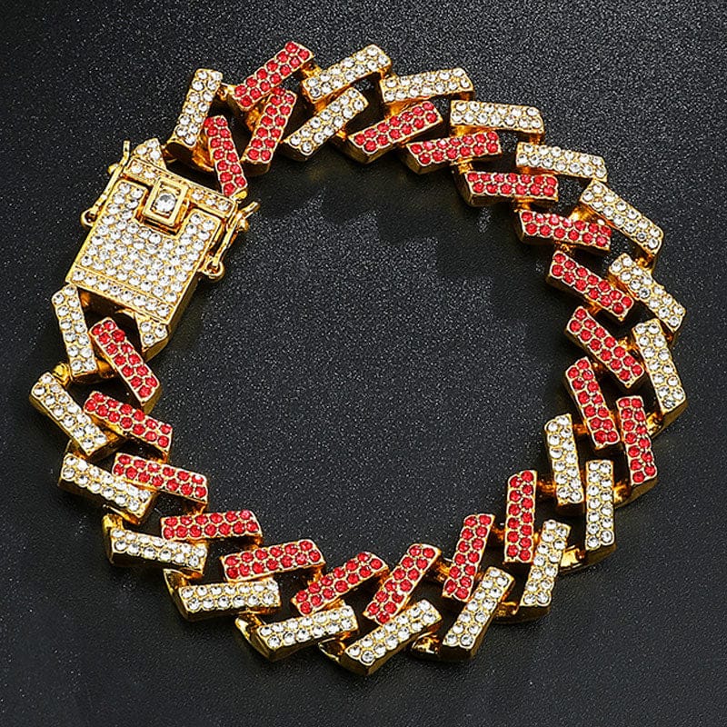 VVS Jewelry 2Tone Cuban Chain + FREE Bracelet Bundle - Image 9