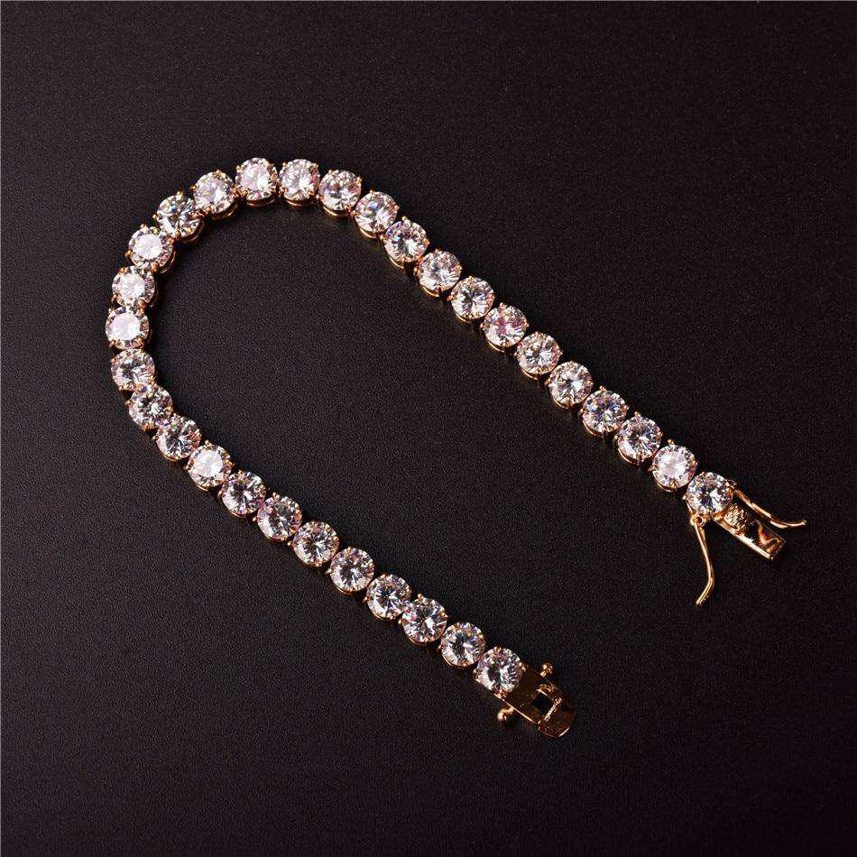 VVS Jewelry Premium 6mm 24k Gold Tennis Bracelet + Free Cuban Bracelet Bundle (Today Only) - Image 12