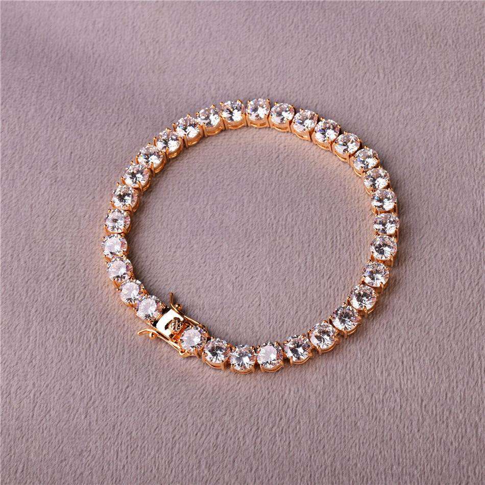 VVS Jewelry Premium 6mm 24k Gold Tennis Bracelet + Free Cuban Bracelet Bundle (Today Only) - Image 8
