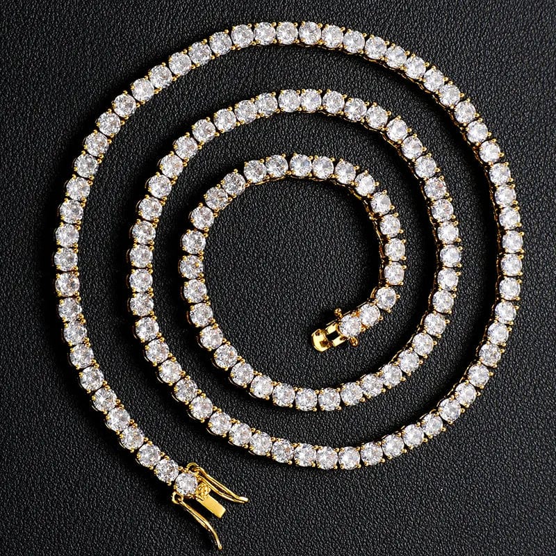 VVS Jewelry 925 Sterling Silver Moissanite Tennis Chain PASSES DIAMOND TEST US INVENTORY - Image 11