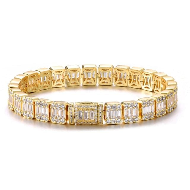 VVS Jewelry 9MM Baguette Tennis Chain + FREE bracelet - Image 12