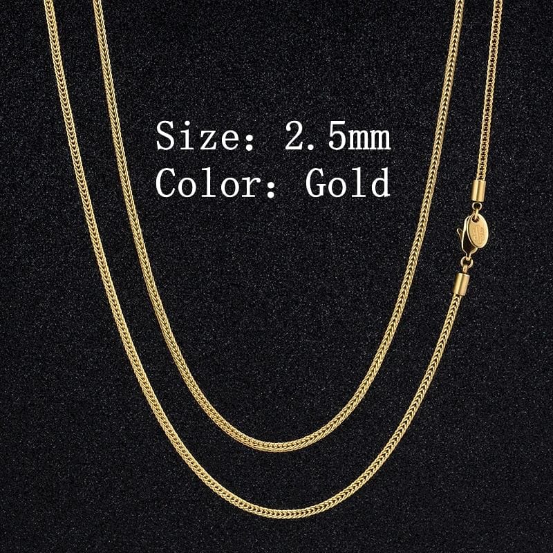 VVS Jewelry BOGO Micro Franco Chain - Buy One Get One Free - Image 3