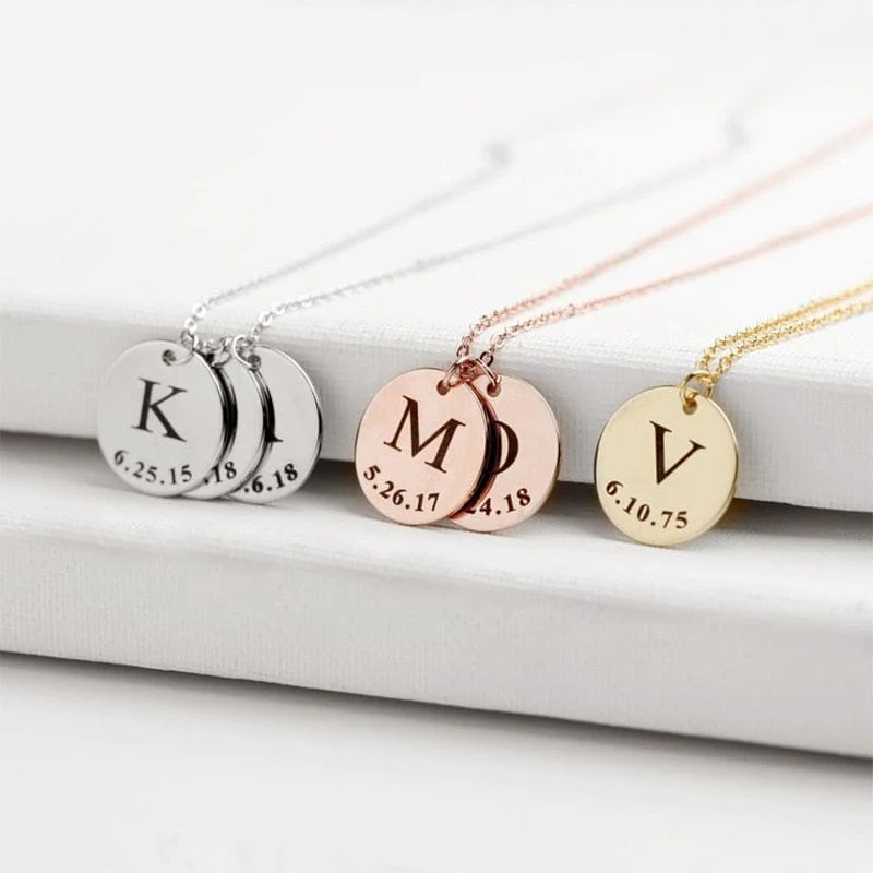 Custom Fingerprint or Handwriting Photo Pendant Necklace - Image 4
