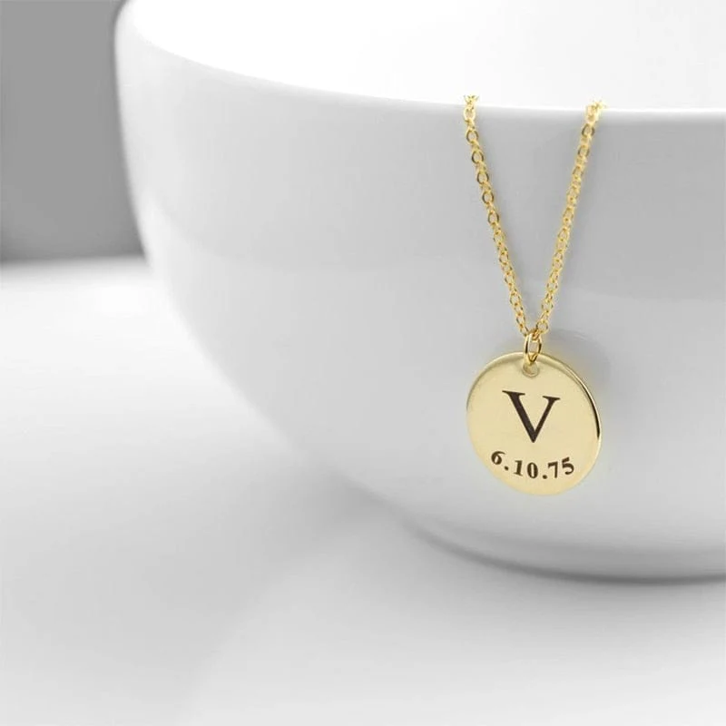Custom Fingerprint or Handwriting Photo Pendant Necklace - Image 8