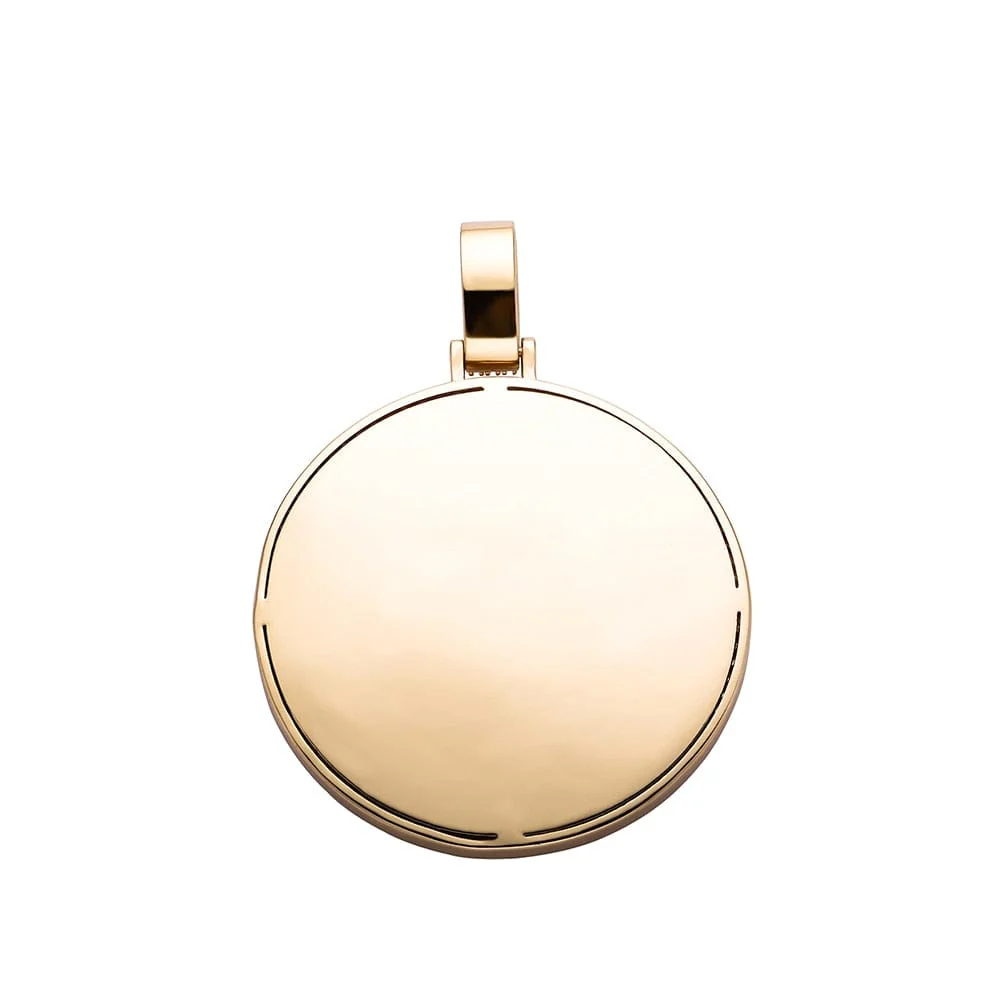 VVS Jewelry Custom Large Spinning Photo Pendant + Chain - Image 12