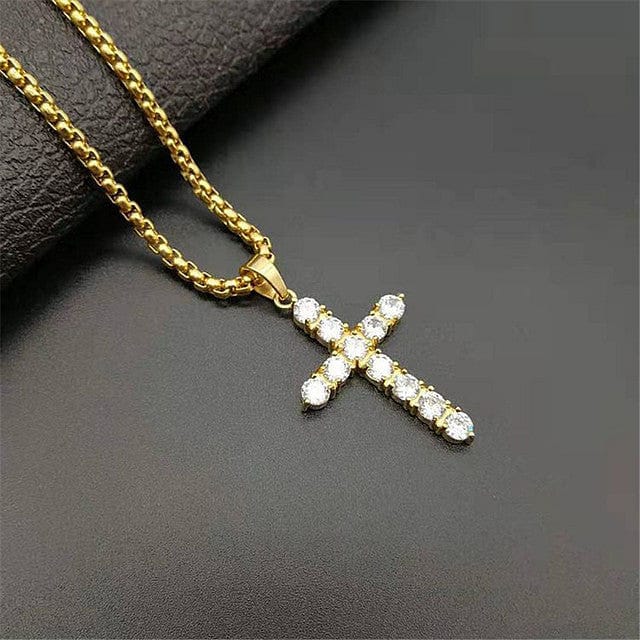 VVS Jewelry CZ Iced Diamond Cross - Image 7