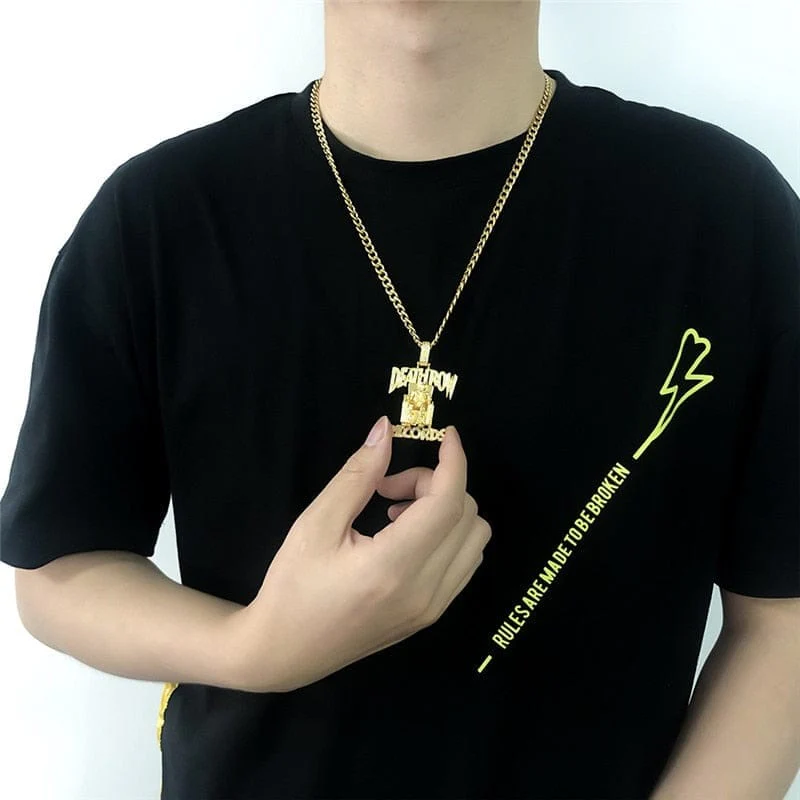 VVS Jewelry Death Row Records Pendant Chain - Image 12