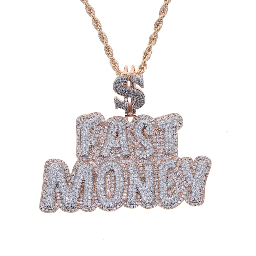 VVS Jewelry "$ Fast Money" Pendant Chain - Image 2