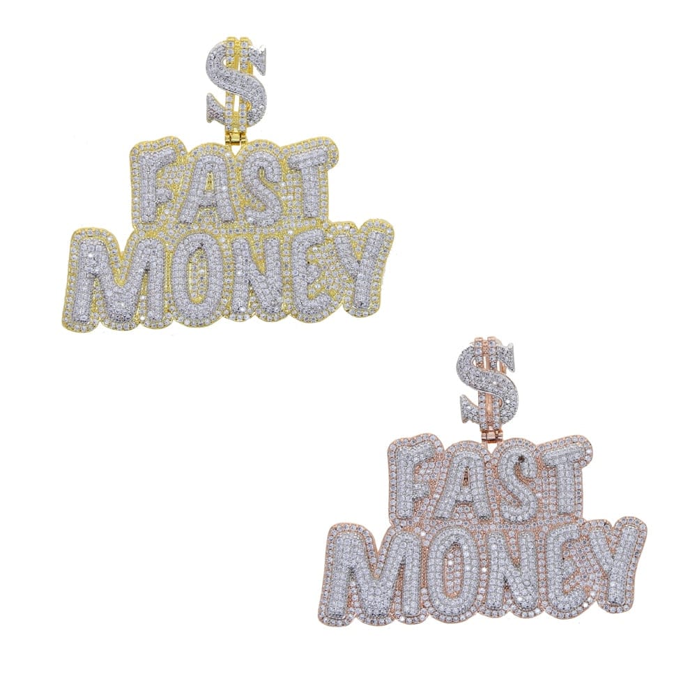 VVS Jewelry "$ Fast Money" Pendant Chain - Image 4