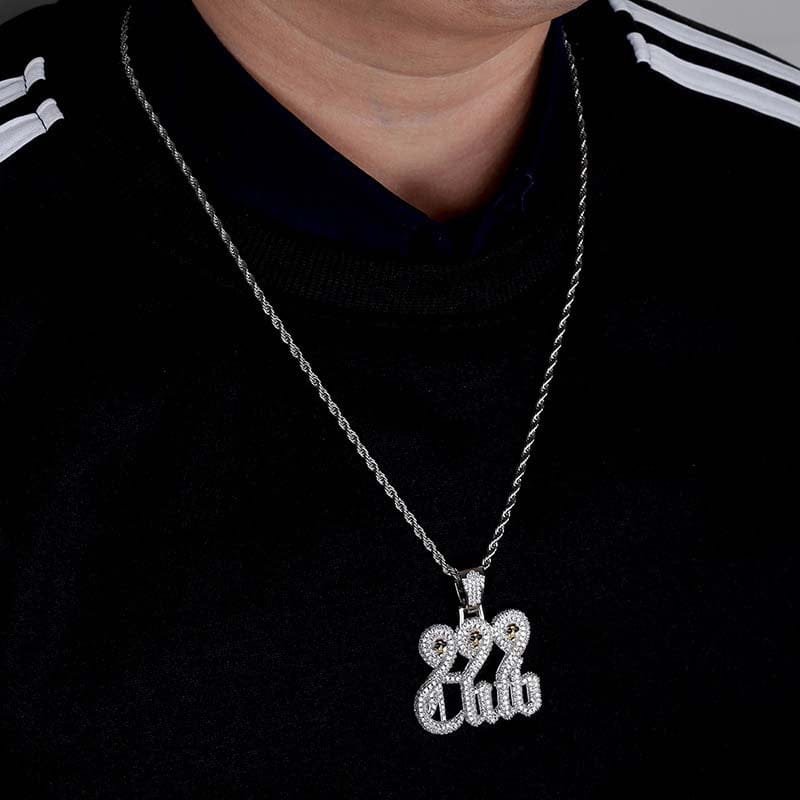 VVS Jewelry Juice Wrld 999 Club Pendant Chain - Image 3