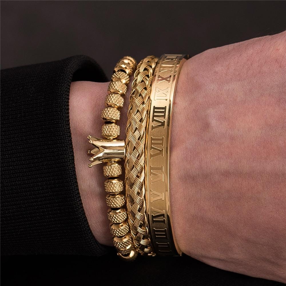 VVS Jewelry 3pc Luxury Bracelet Set - Image 3