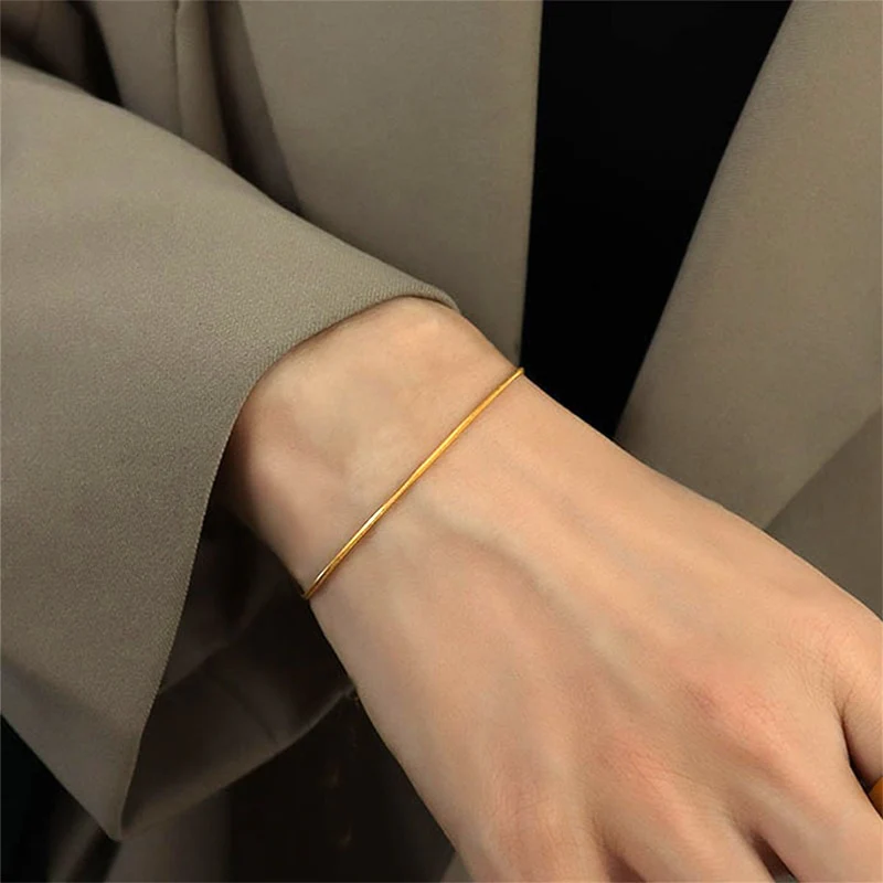 VVS Jewelry 2mm Men's Minimal Box Chain Bracelet - Image 8