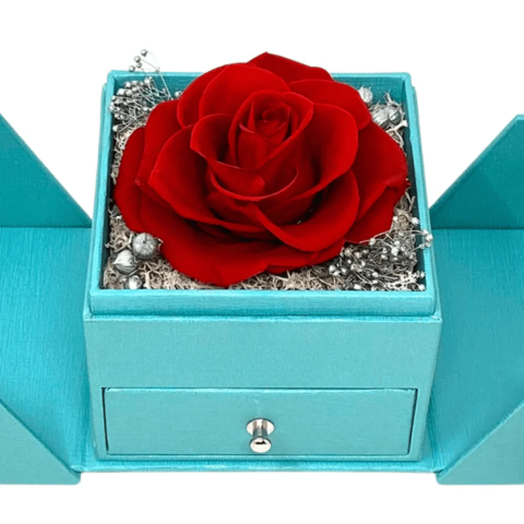 VVS Jewelry Red Rose I Love You in 100 Languages 925 Silver Necklace Gift Box - Image 2