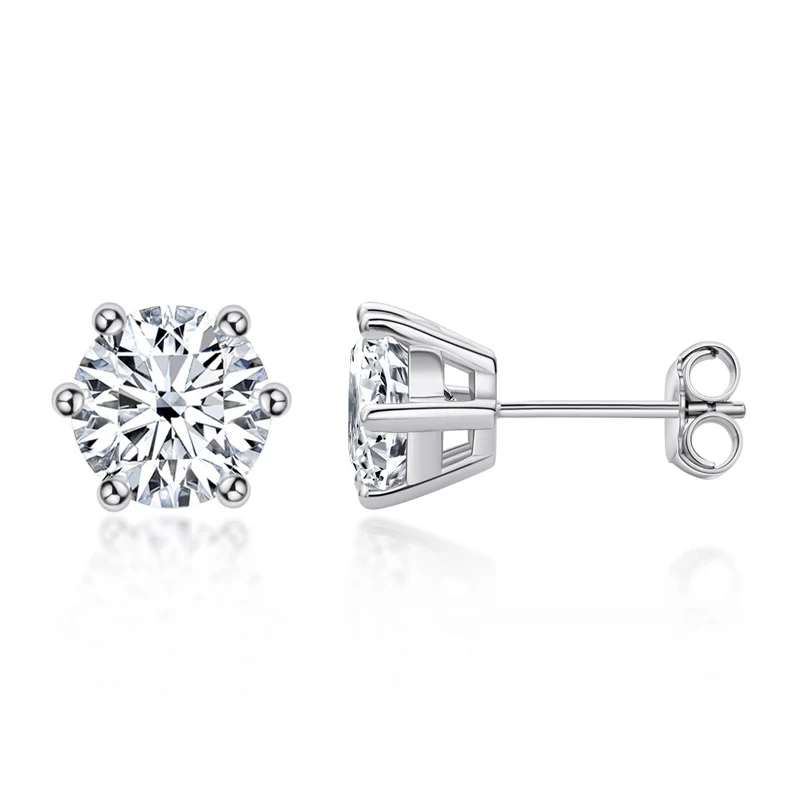 VVS Jewelry S925 Moissanite Diamond Earrings - BUY 2 GET 1 FREE - Image 3