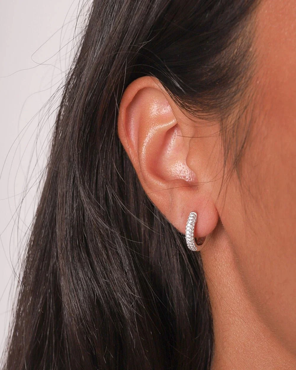 VVS Jewelry S925 Silver Hoop Earrings - Image 6