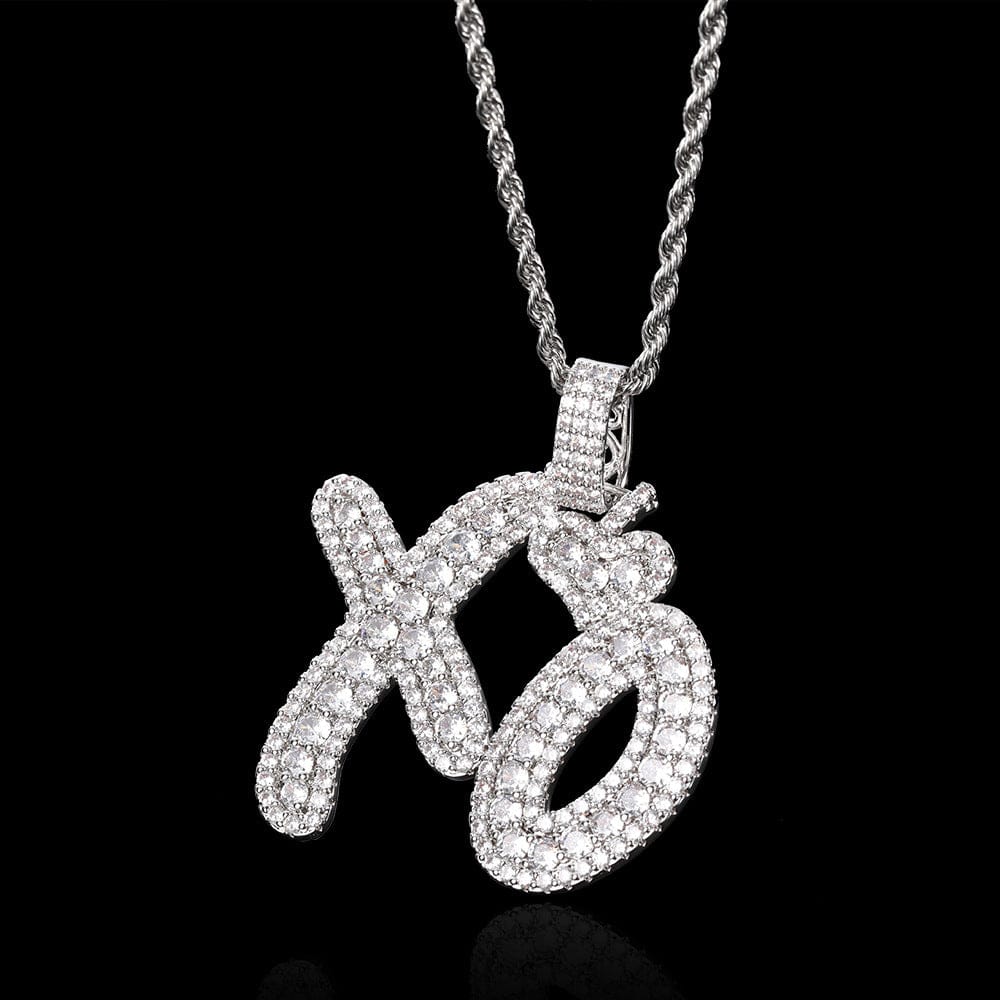 VVS Jewelry XO Cuban Chain Pendant Necklace - Image 5