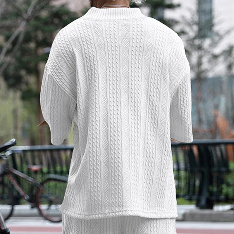 VVS Men Knitted Casual 2 Piece Set - Image 34