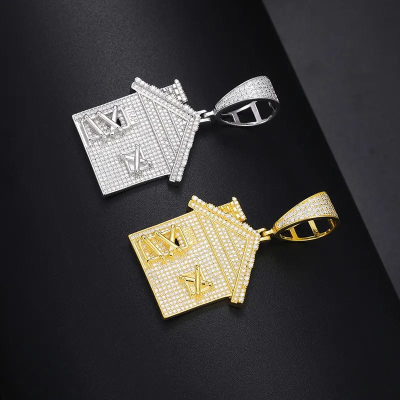 VVS Moissanite S925 Silver Trap House - Image 6