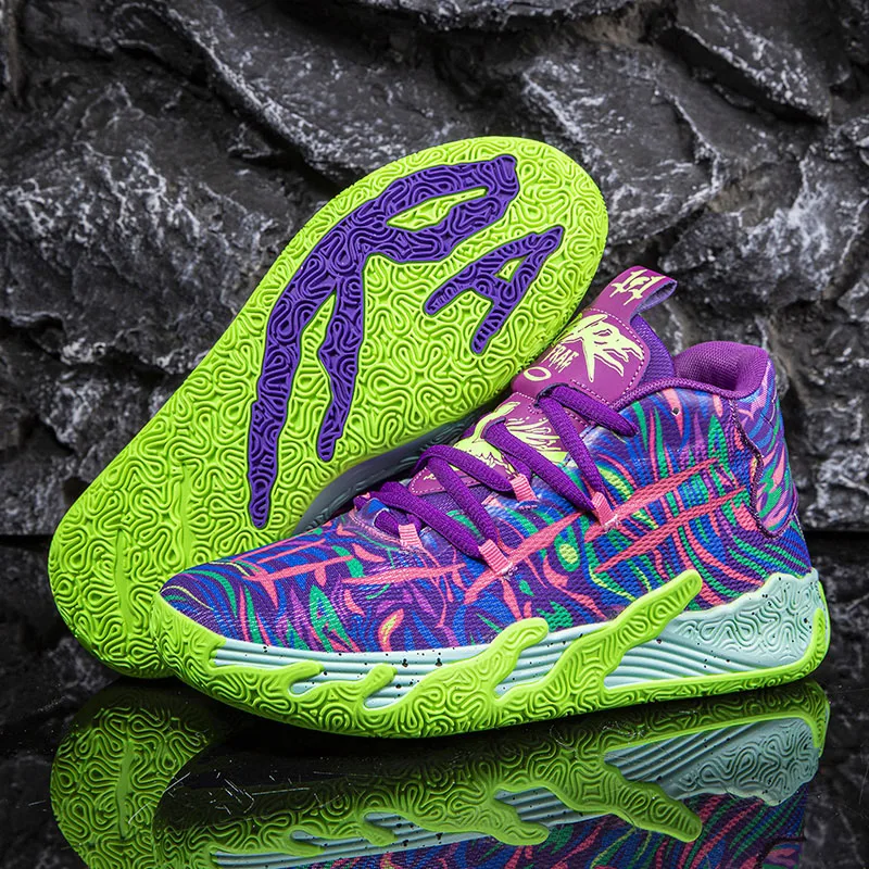 VVS Spark High-Performance Indoor/Outdoor Basketball Shoes - Enhanced Grip & Cushion Support - Image 9